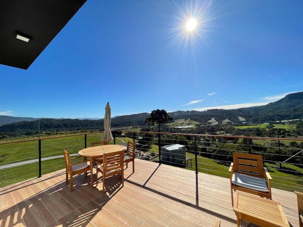 Villa Casa Por Do Sol Com Banheira De Hidromassagem Urubici Exterior foto